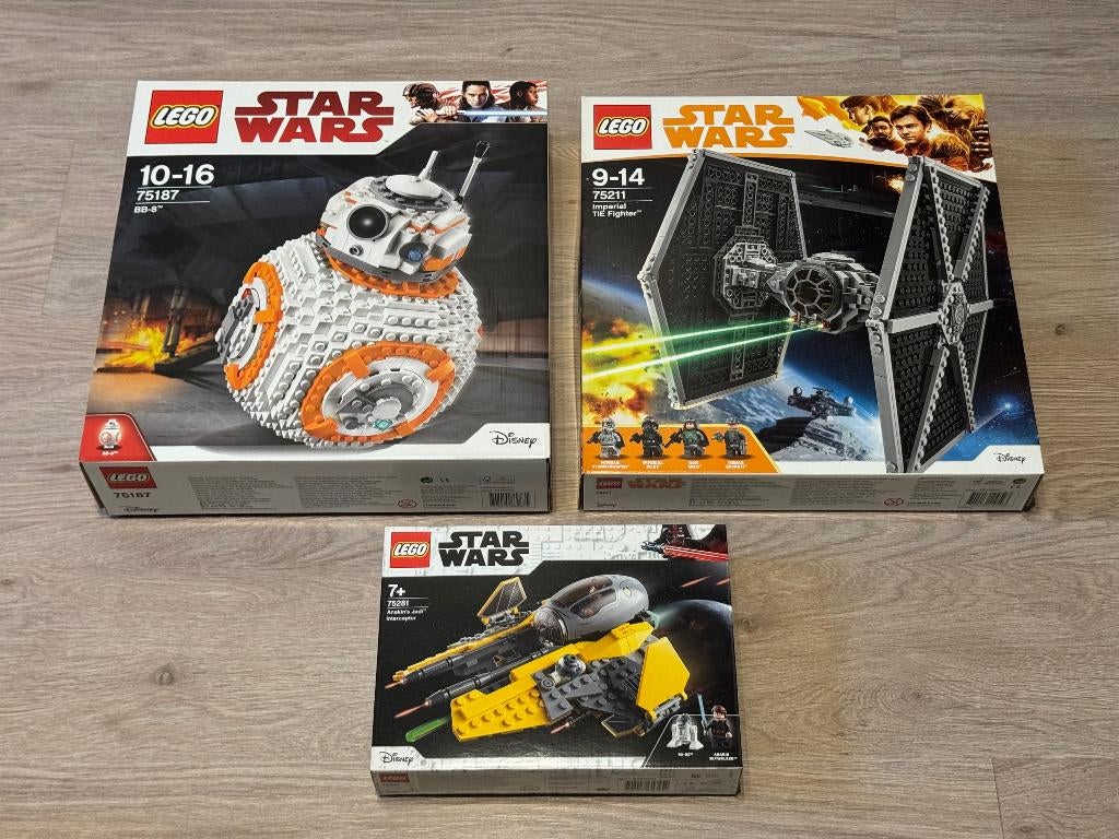 LEGO Star Wars 75281/75211/75187, Kinderen en Baby's, Speelgoed | Duplo en Lego, Ophalen of Verzenden, Nieuw, Complete set, Lego