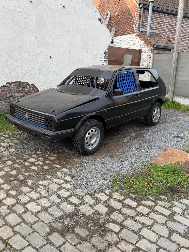 Golf 2 autocross moteur S3 !, Autos, Achat, Toit ouvrant, Bleu, Golf