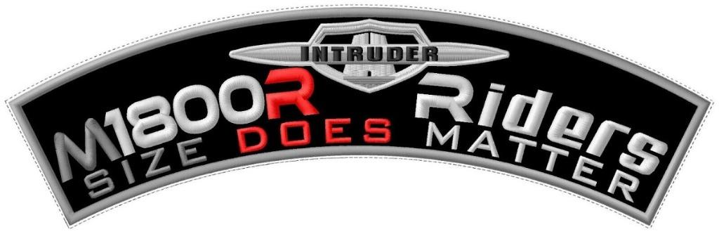 Patch de bannière de motard XL pour Suzuki Intruder M1800R R, Enlèvement ou Envoi, Neuf, sans ticket