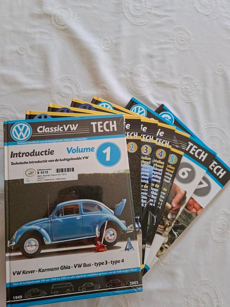 🚗Volkswagen Vw kever vraagbaak boxertje classic vw 7 delen., Ophalen of Verzenden