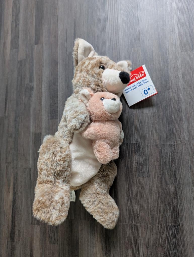 NIEUW knuffel kangoeroe, Kinderen en Baby's, Ophalen