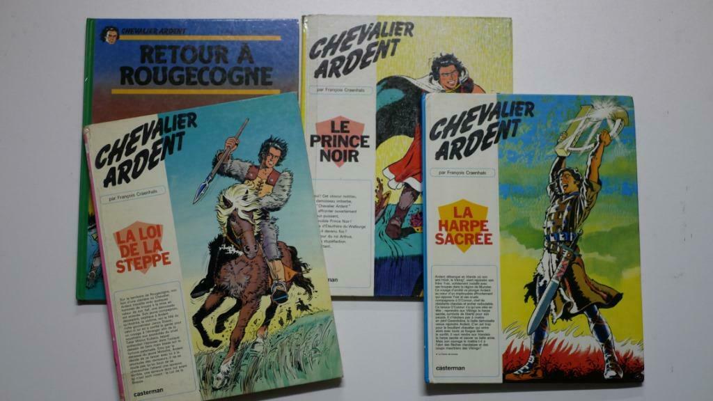 BD Chevalier Ardent Prince noir La loi de la steppe La harpe, Enlèvement ou Envoi