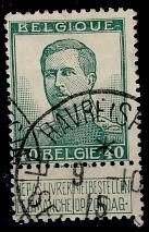Belgique 1912 - Albert I n 121, Envoi, Oblitéré