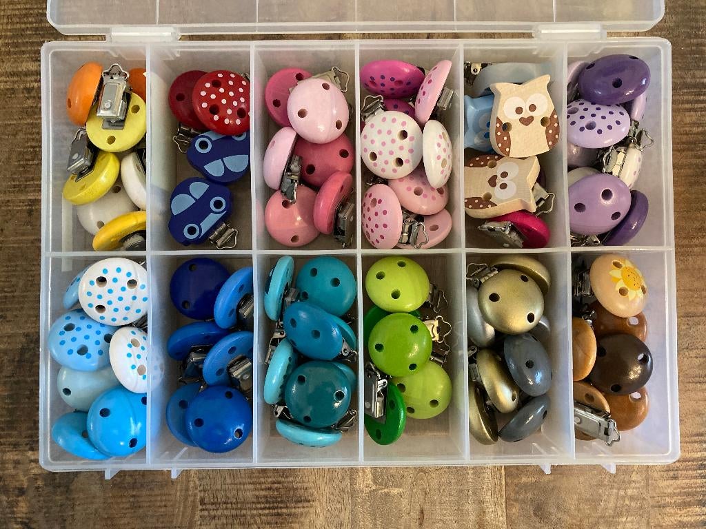 Houten materialen voor het maken van speenkettingen, Hobby en Vrije tijd, Ophalen of Verzenden, Nieuw