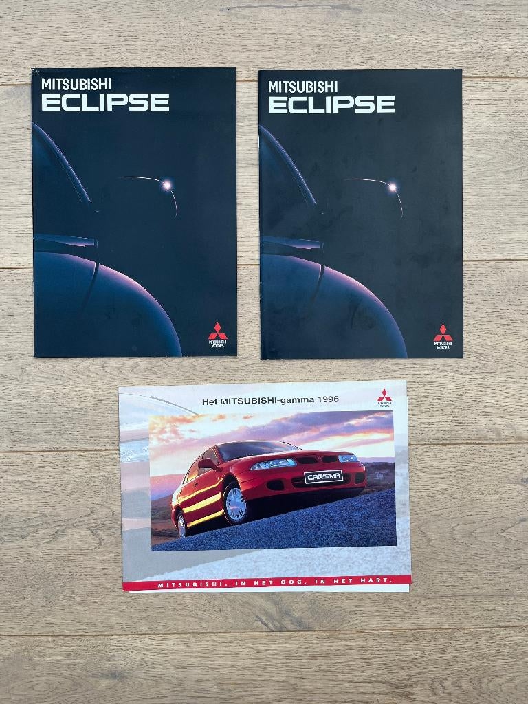 MITSUBISHI ECLIPSE FOLDERS, Ophalen of Verzenden, Mitsubishi