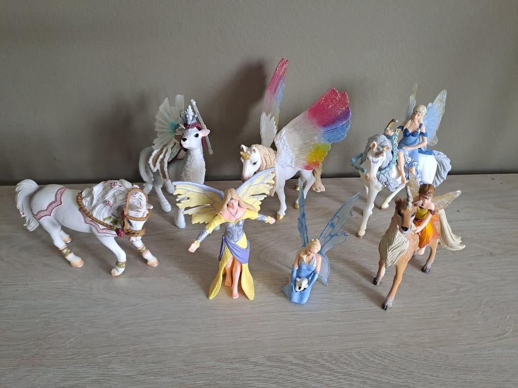 Schleich prachtige Elfen en eenhoorns, Ophalen, Zo goed als nieuw