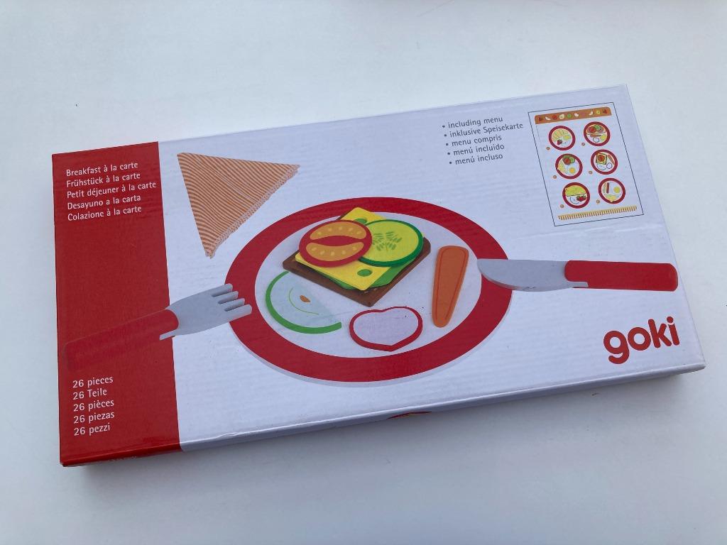Breakfast a la carte - Goki - 2 sets beschikbaar, Ophalen of Verzenden, Nieuw, Speelkeuken-accessoire