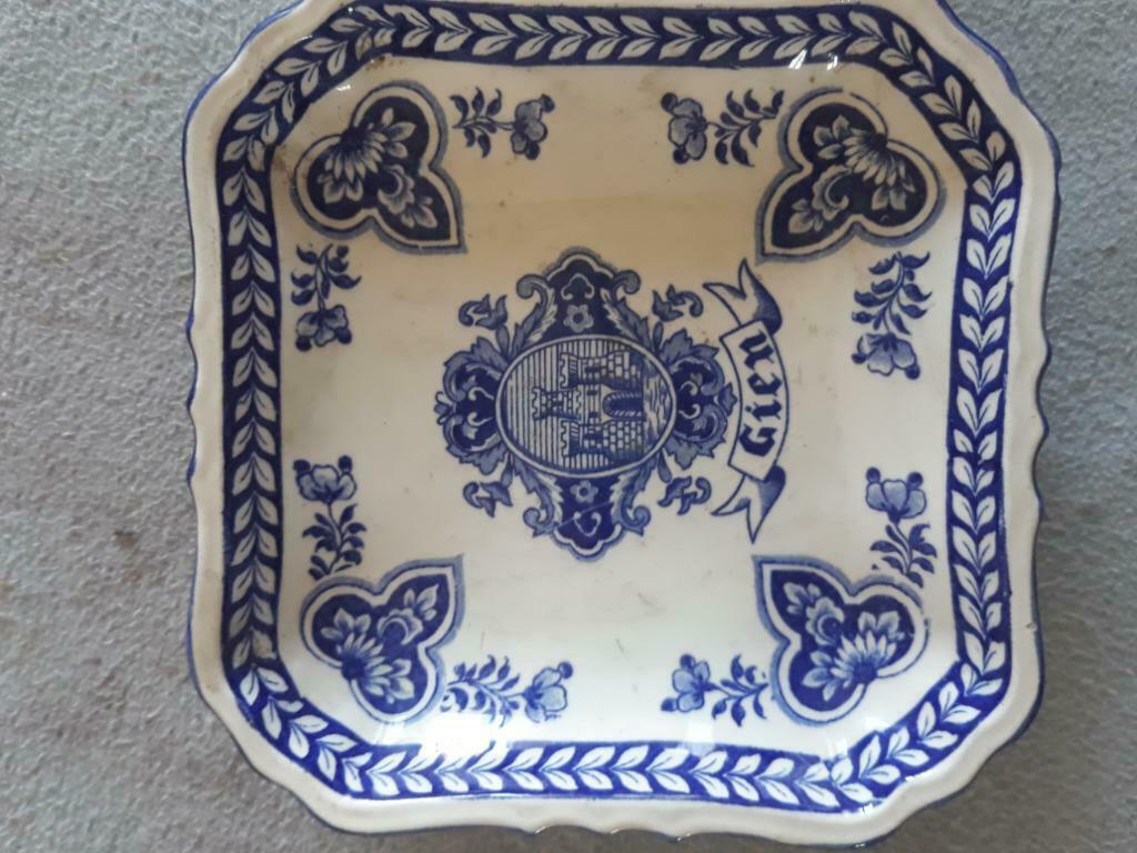 Plat faïence GIEN, Antiquités & Art, Enlèvement ou Envoi