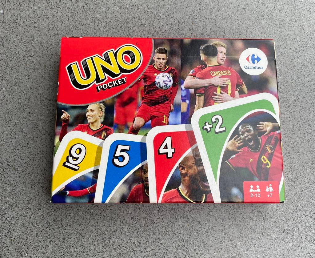 Rode duivels Uno Spel van 2020: nieuw, Ophalen of Verzenden