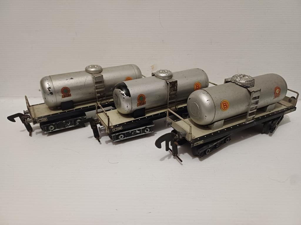 Gils ketelwagens, Hobby en Vrije tijd, Modeltreinen | Overige schalen, Gebruikt, Wagon, Gelijkstroom of Wisselstroom, Overige merken