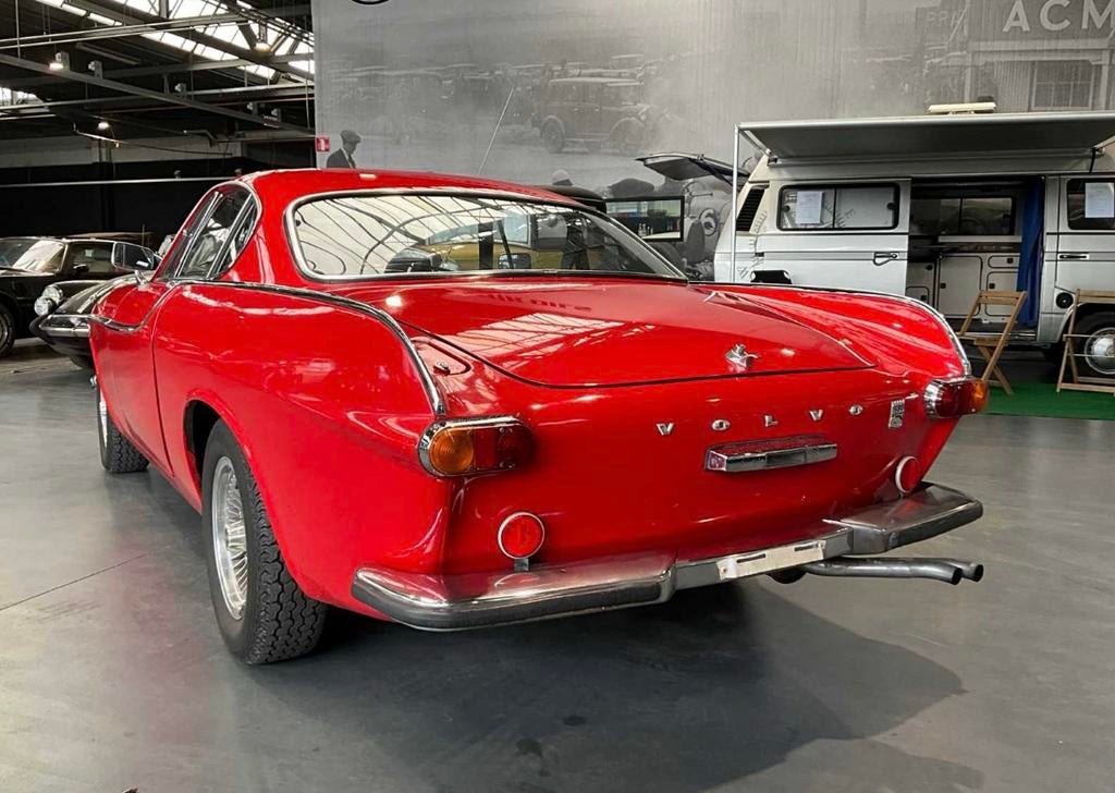 Volvo P1800S - 1965 - start en rijdt goed !, Auto's, Oldtimers, 4 zetels, Achterwielaandrijving, Zwart, Leder