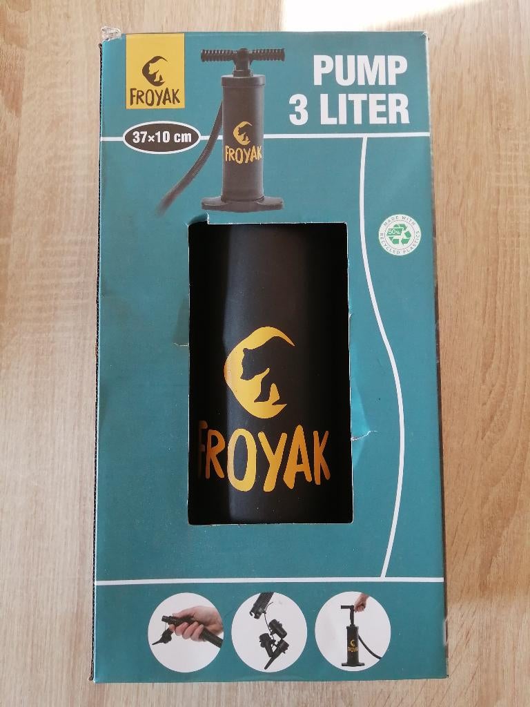 handmatige luchtpomp voor op de camping, Caravans en Kamperen, Kampeeraccessoires, Ophalen of Verzenden, Nieuw