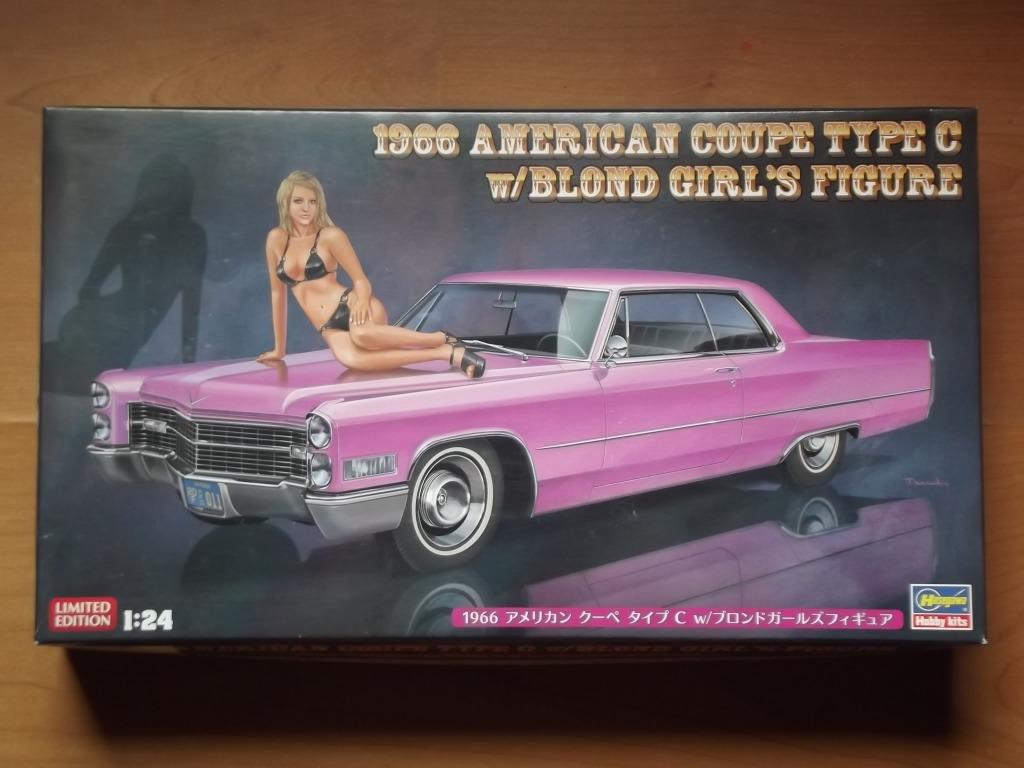 Cadillac Coupe DeVille 1966 - Echelle 1/24, Ophalen of Verzenden, Nieuw, Groter dan 1:32, Auto