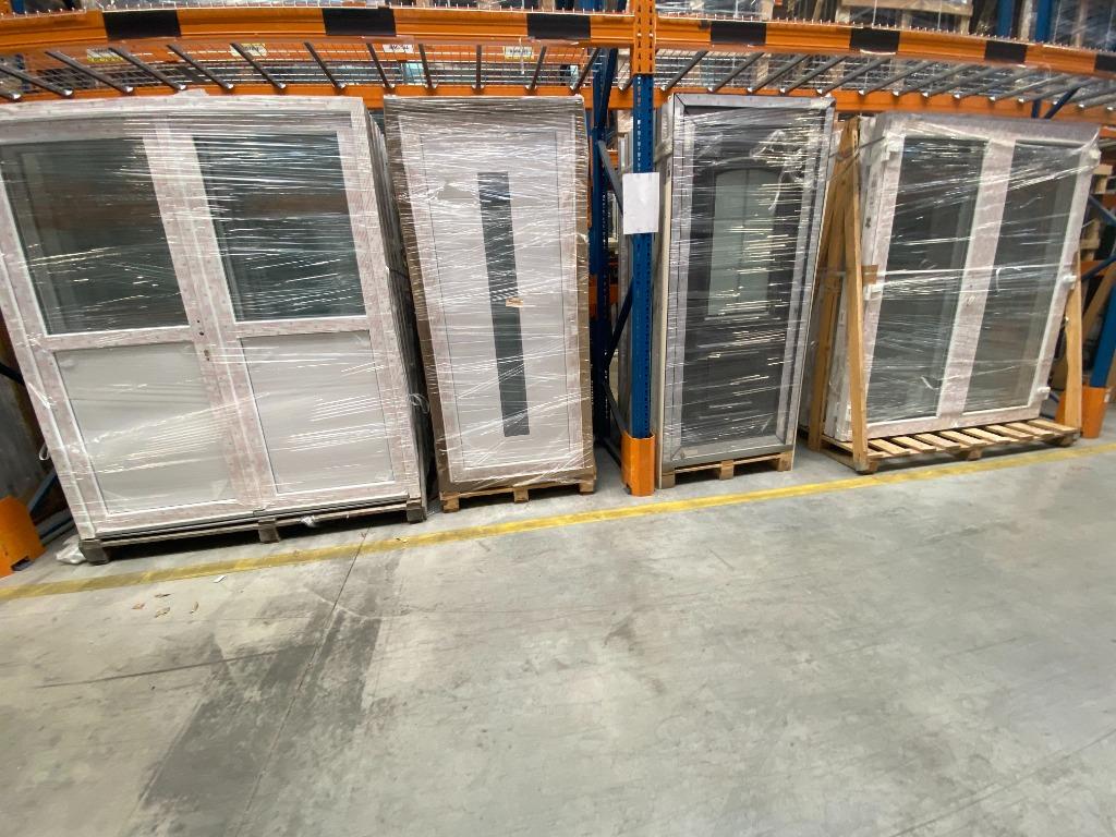 stockverkoop pvc raam, maatwerk pvc deur, ramen, deuren,, Schuifdeur, Nieuw, Ophalen of Verzenden, Buitendeur