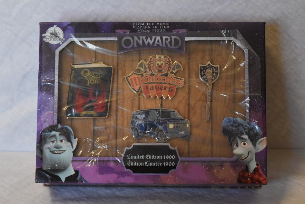 Limited edition pin set Onward, Verzamelen, Ophalen, Overige figuren, Nieuw, Overige typen