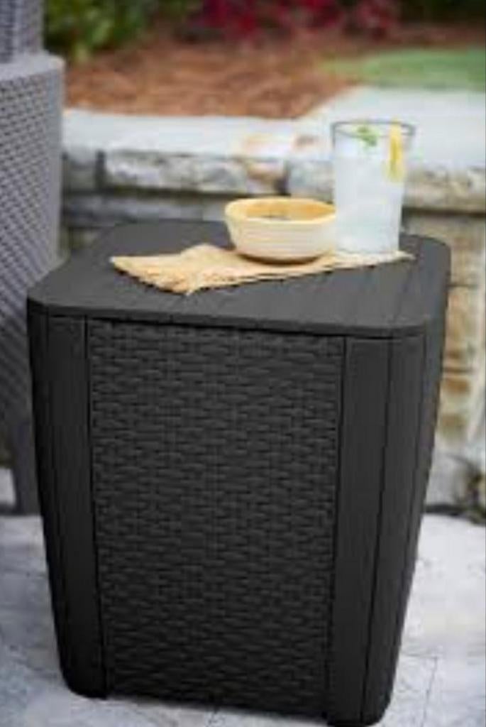 Lot de 2 tabourets boxes de  rangement, Enlèvement, Neuf