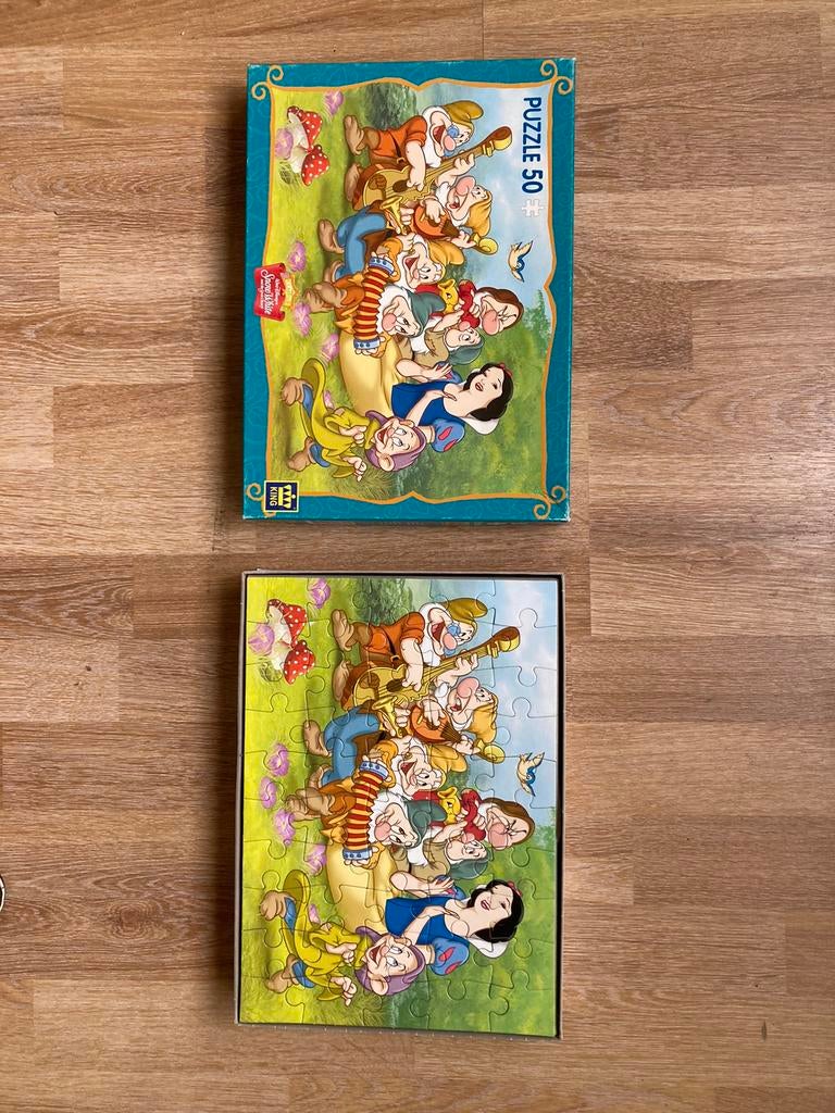 Puzzel sneeuwwitje, Ophalen, Zo goed als nieuw