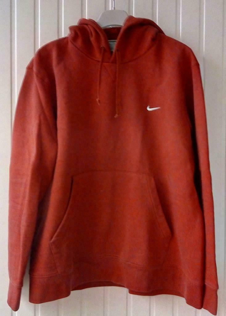 Sweat rouge à capuche Nike taille L, Enlèvement, Comme neuf, Taille 52/54 (L), Rouge