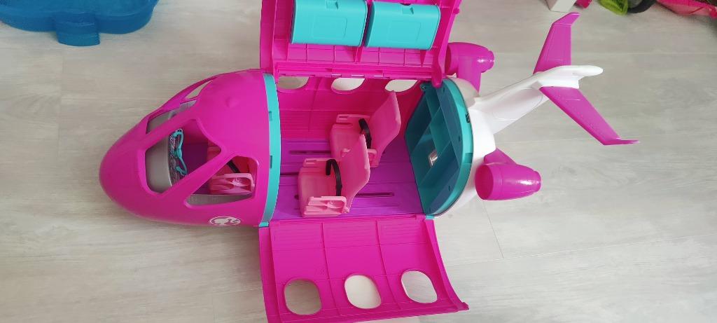 Barbie-vliegtuig als nieuw, Ophalen, Zo goed als nieuw, Barbie