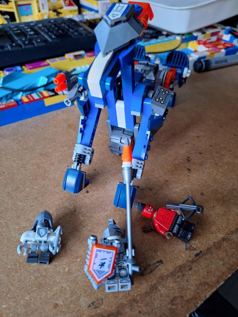 LEGO Lance's Mecha Horse 70312, Ophalen of Verzenden, Zo goed als nieuw, Complete set, Lego