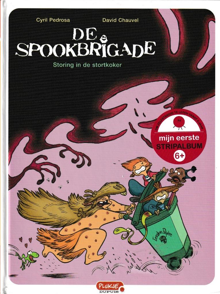 Strip De Spookbrigade -  Storing in de stortkoker., Verzenden