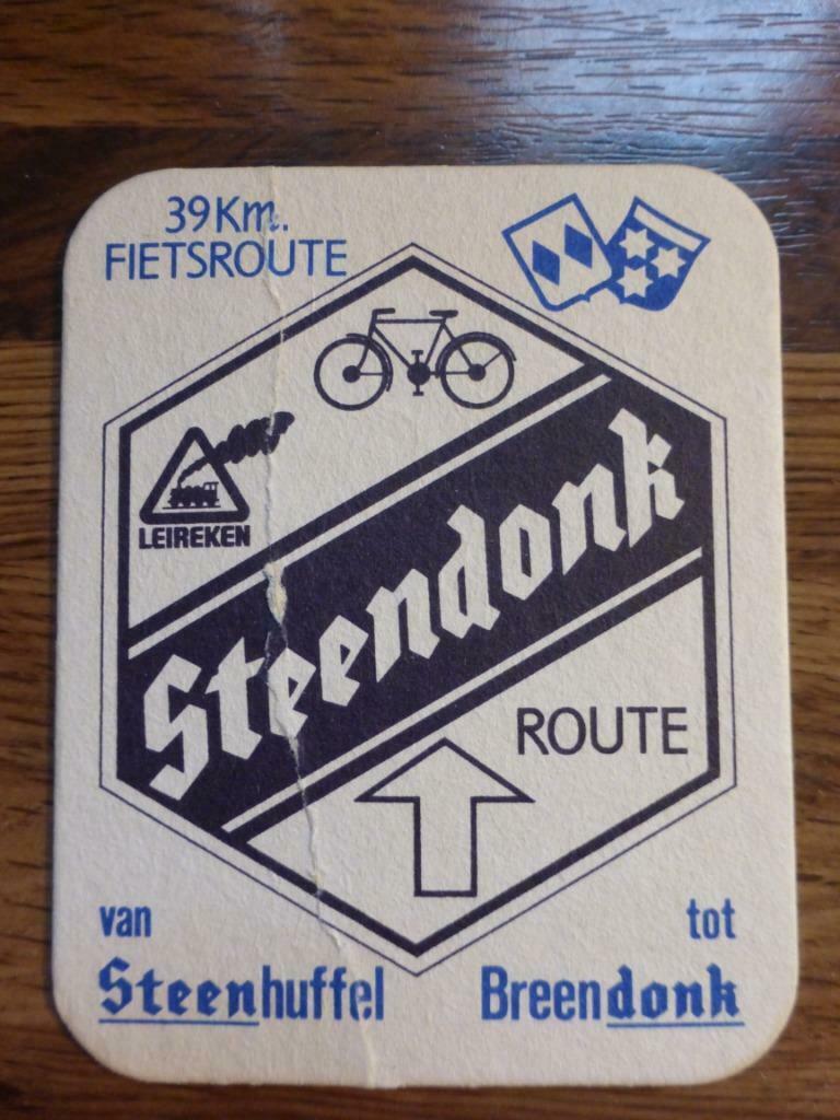 2 bierviltjes steendonk, Enlèvement ou Envoi, Utilisé, Sous-bock, Autres marques