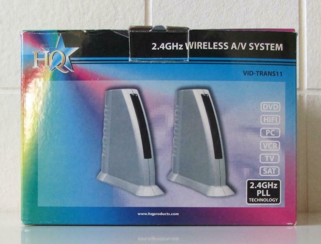 Wireless A / V System-2.4 GHz - HQ, Ophalen of Verzenden, Zo goed als nieuw