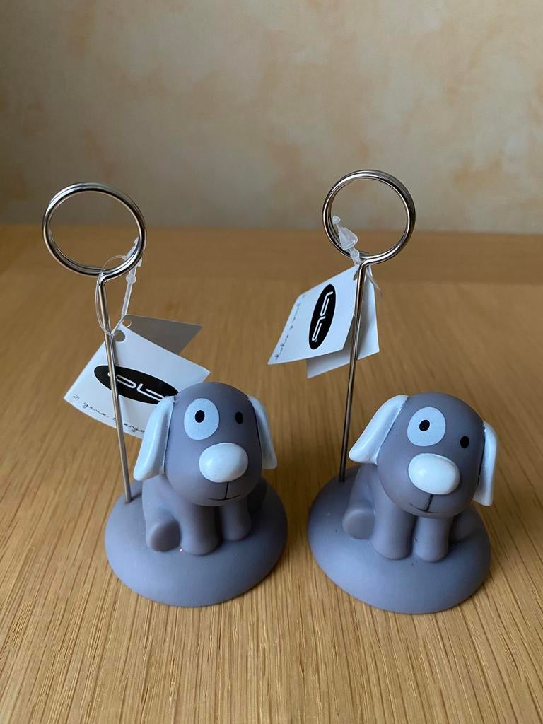 🍄 2 identieke fotoklemmen. NIEUW !!!  Hoogte 10 cm, Enlèvement ou Envoi, Neuf