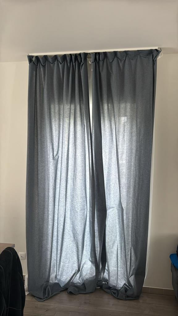 Paar gordijnen  3m x1.45 cm ikea, Huis en Inrichting, Stoffering | Gordijnen en Lamellen, Ophalen of Verzenden, Nieuw