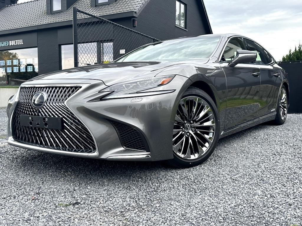 Lexus LS 500h 3.5i V6 AWD **VERKOCHT**SOLD**VENDU**, Autos, Lexus, Cuir, Achat, Euro 6, Entreprise