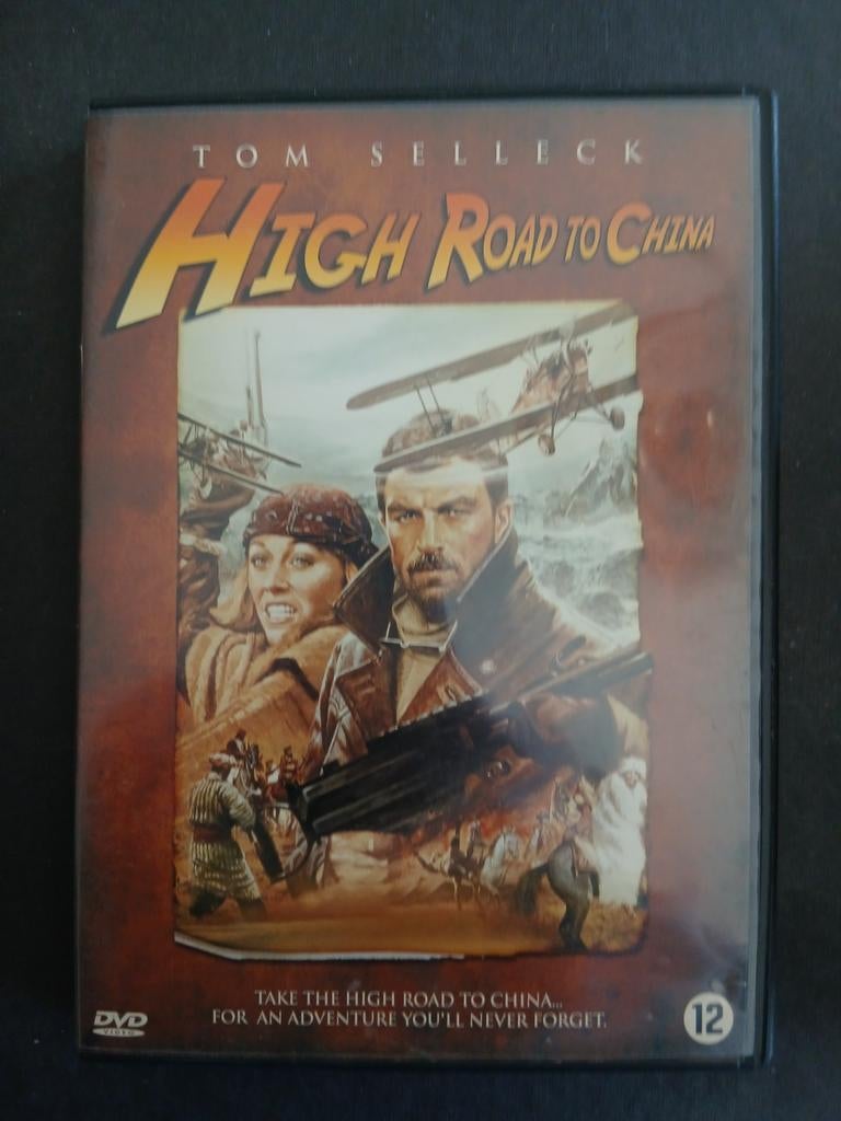 High road to China (1983) Tom Selleck, Cd's en Dvd's, Vanaf 12 jaar, Ophalen of Verzenden, Zo goed als nieuw
