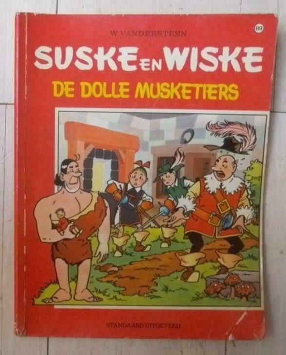 Suske en Wiske nr. 89 - De dolle musketiers (1969), Boeken, Stripverhalen, Ophalen of Verzenden, Gelezen