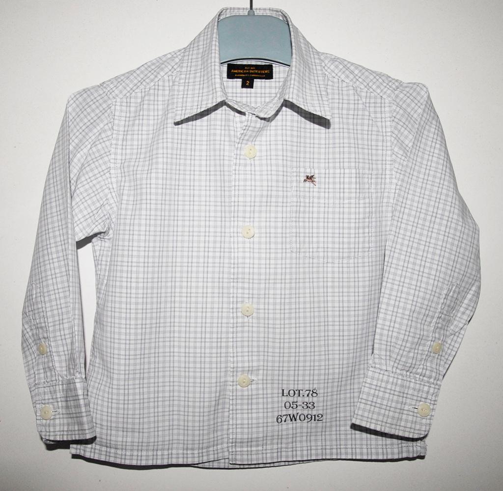 AO76 American Outfitters wit hemdje 92 / 2 jaar > TOPstaat !, Kinderen en Baby's, AO76 American Outfitters, Overhemd of Blouse