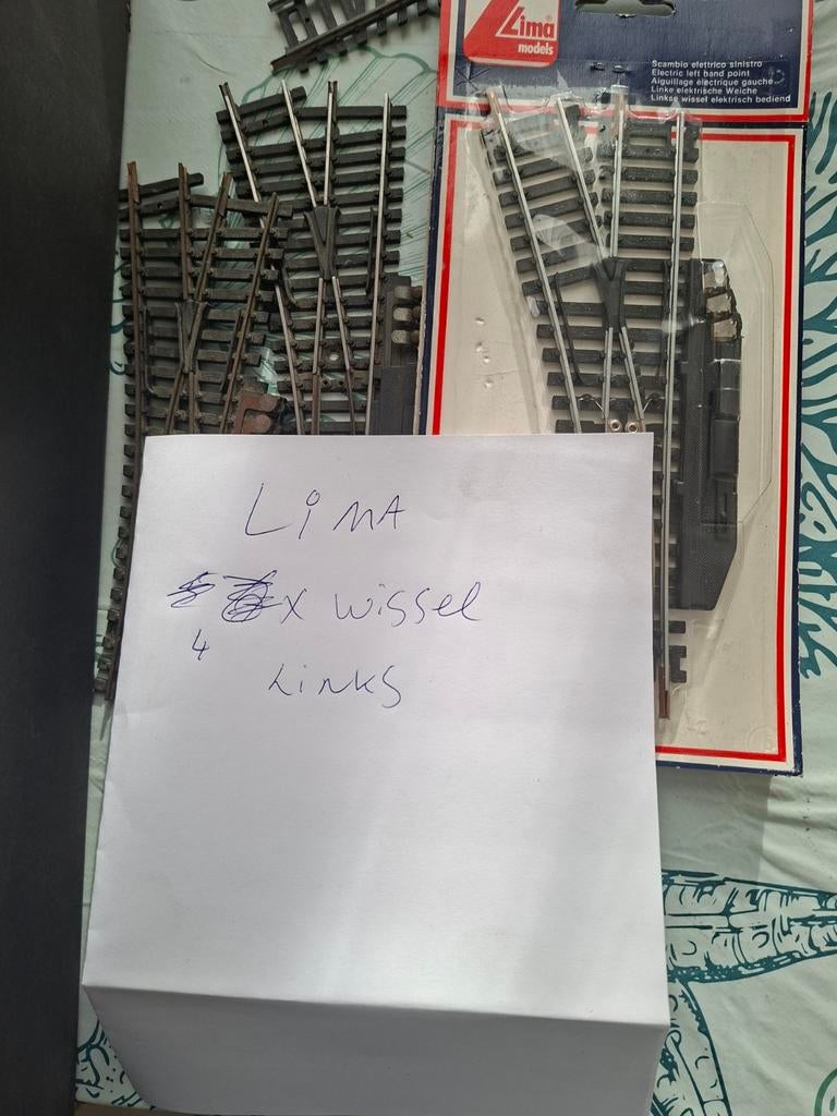 Lima spoorlijnen wissel, Hobby en Vrije tijd, Ophalen of Verzenden