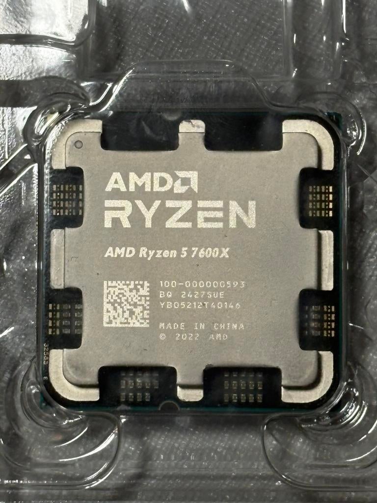 AMD R5 7600X, Computers en Software, Processors, Ophalen, 6-core, Gebruikt, AM5