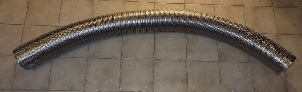 Tubage Inox double paroi 150mm x 1,8m, Enlèvement