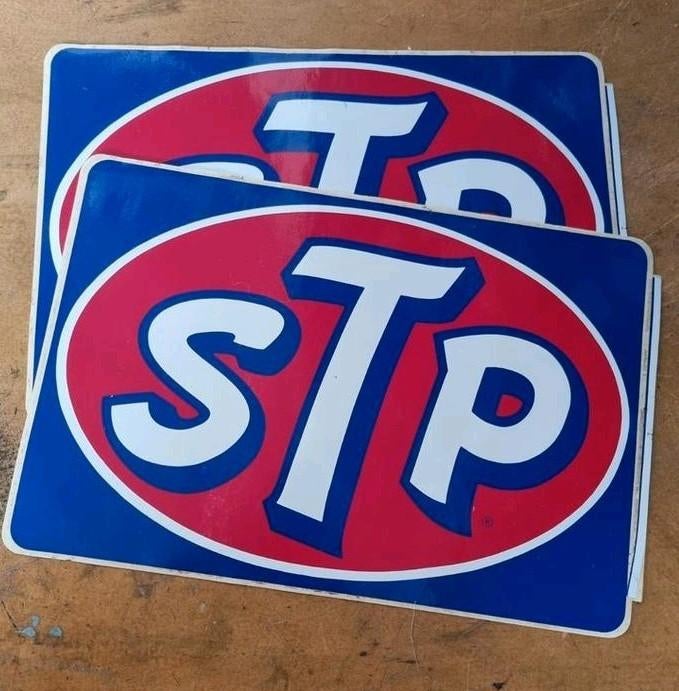 STP Grands Autocollants anciens rares, Enlèvement ou Envoi, Comme neuf