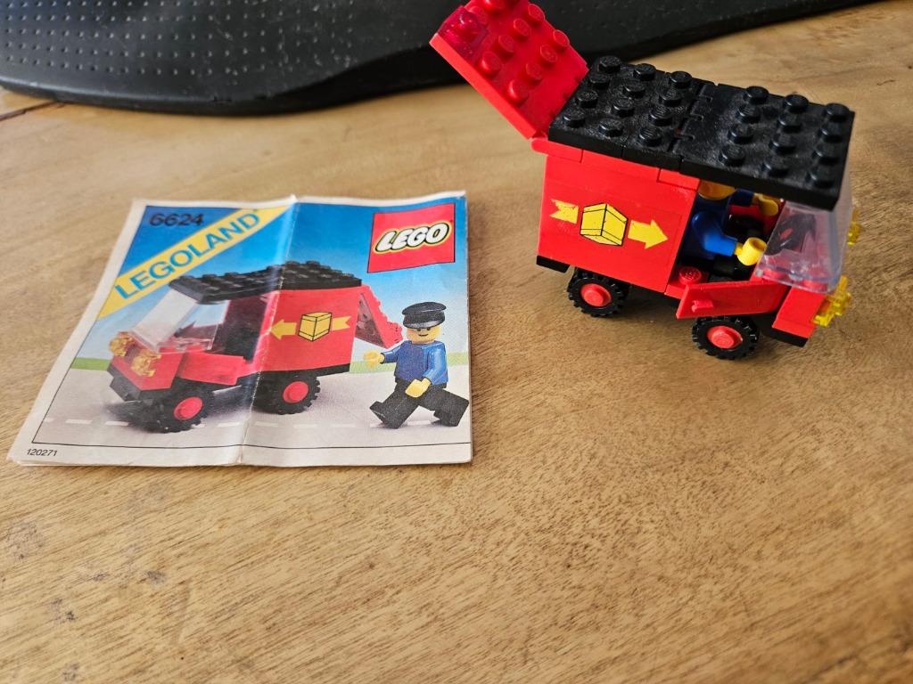 LEGO Classic Town Cargo 6624 Delivery Van TOPSTAAT, Enlèvement ou Envoi, Comme neuf, Ensemble complet, Lego