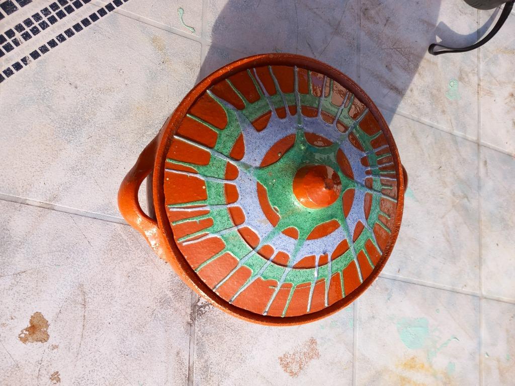 Pot en terre cuite, Enlèvement ou Envoi, Moins de 25 cm, Comme neuf, Moins de 40 cm