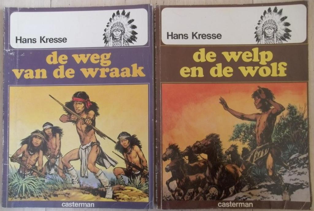 De Indianen-Reeks nr. 5 en 6 ( eerste druk ), Enlèvement ou Envoi