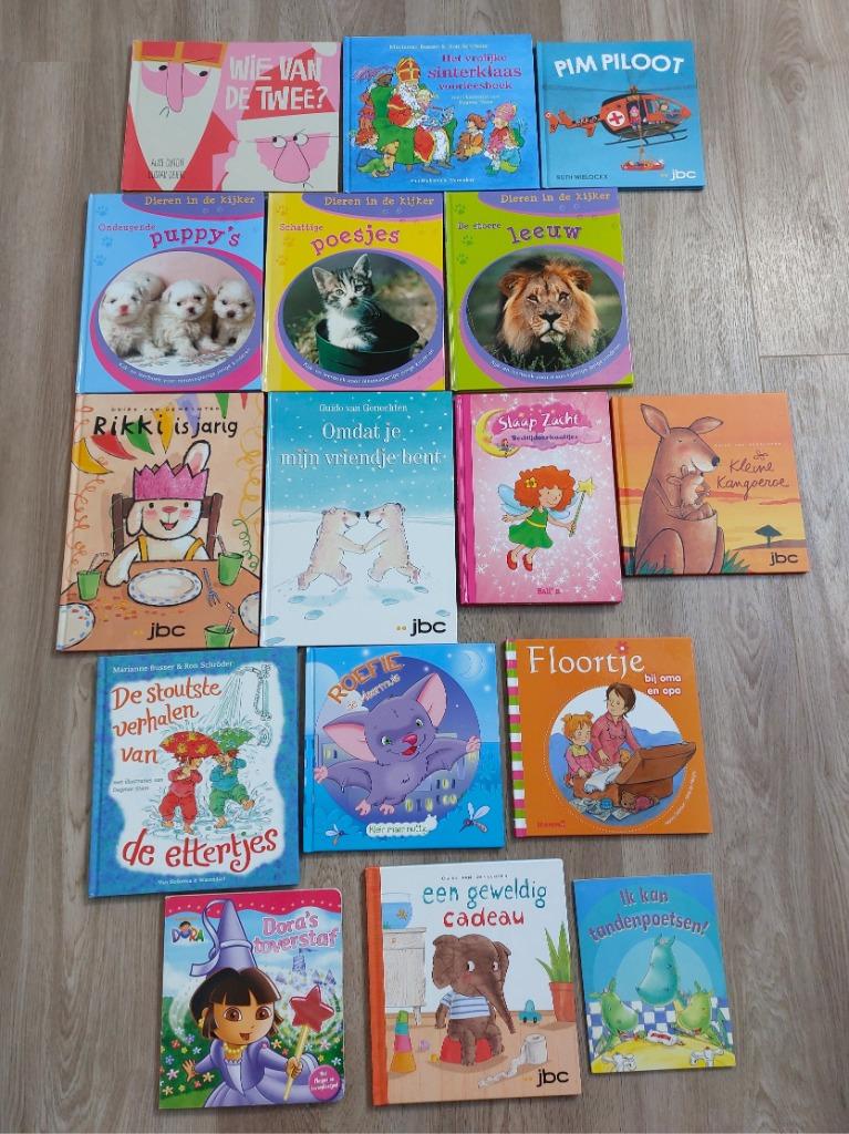 Pakket met 16 voorleesboeken, Non-fictie, Jongen of Meisje, Voorleesboek, Ophalen
