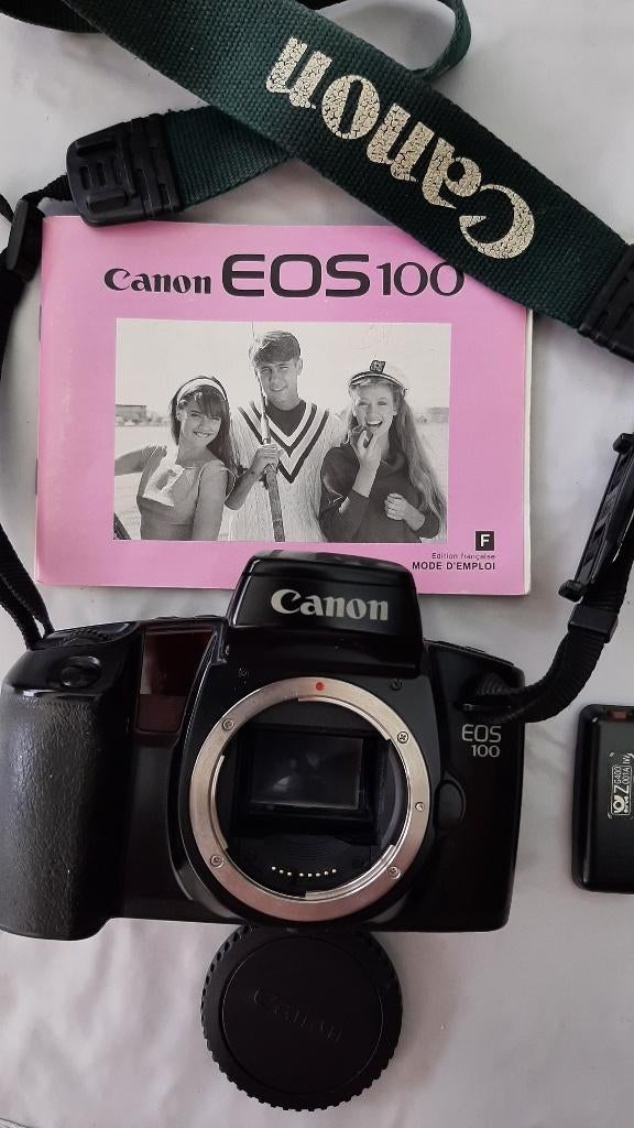 Boitier argentique CANON EOS100, Enlèvement ou Envoi, Utilisé, Reflex miroir, Canon