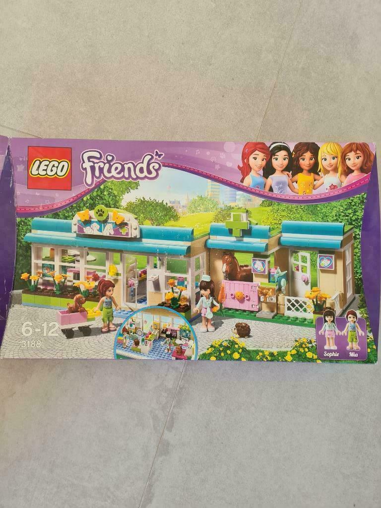 Lego Friends : La clinique vétérinaire, Enlèvement ou Envoi, Comme neuf, Ensemble complet, Lego