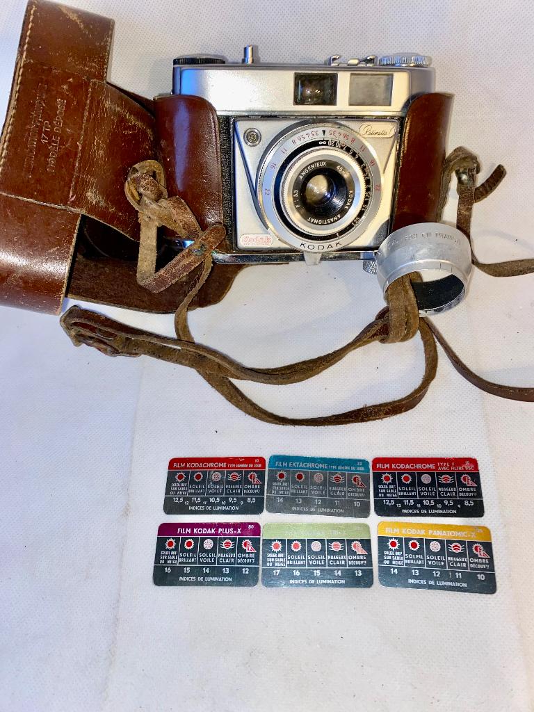 Vintage; Kodak collectie: Retinette f, Verzamelen, Foto-apparatuur en Filmapparatuur, Fototoestel, 1940 tot 1960, Ophalen of Verzenden