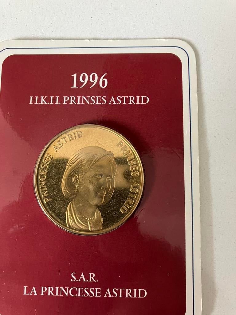H.K.H. Prinses Astrid 1996, Enlèvement, Belgique, Monnaie en vrac, Or
