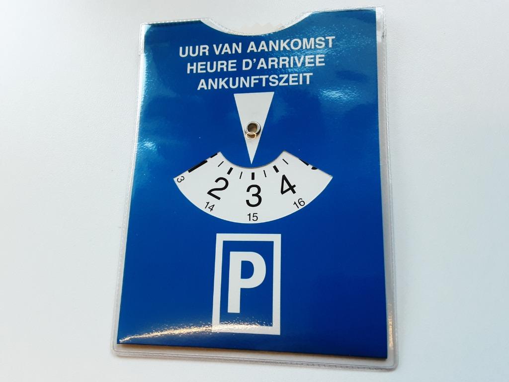 DISQUE DE STATIONNEMENT ZONE BLEUE, Envoi, Neuf