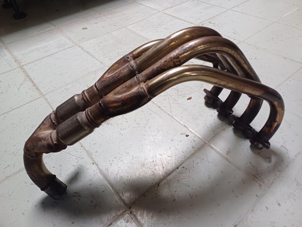 honda hornet 600 cb 600f van '98-'04 uitlaat collector, Motoren, Ophalen of Verzenden, Gebruikt