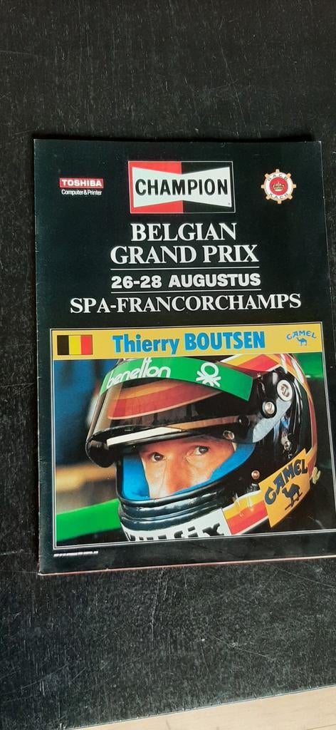 Livret du programme de Formule 1 1988, Collections, Enlèvement ou Envoi, Comme neuf, ForTwo
