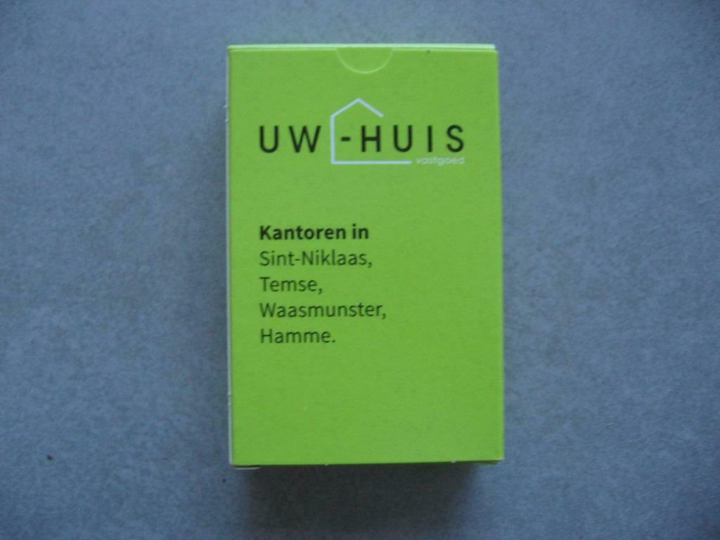 set speelkaarten UW HUIS !!!!!!!!!!!!!!!!!!!!!!!!!!!!!!!!!!!, Verzamelen, Speelkaarten, Jokers en Kwartetten, Ophalen of Verzenden