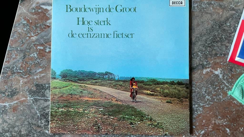 Vinyl LP BOUDEWIJN DE GROOT: hoe sterk is de eenzame fietser, Enlèvement ou Envoi, Comme neuf